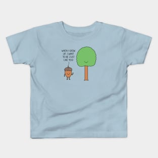 Great things start small Kids T-Shirt